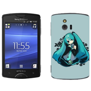   «Hatsune Miku - Vocaloid»   Sony Ericsson ST15i Xperia Mini