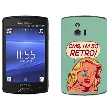   «OMG I'm So retro»   Sony Ericsson ST15i Xperia Mini
