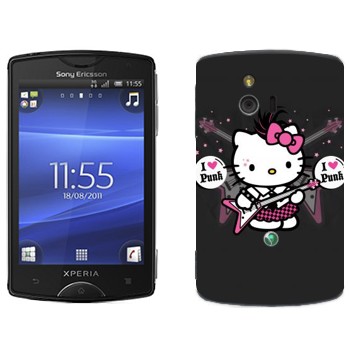   «Kitty - I love punk»   Sony Ericsson ST15i Xperia Mini