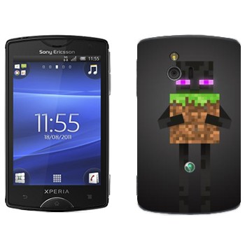   «Enderman - Minecraft»   Sony Ericsson ST15i Xperia Mini