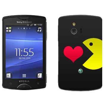   «I love Pacman»   Sony Ericsson ST15i Xperia Mini