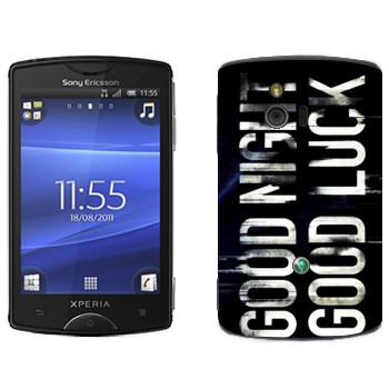  «Dying Light black logo»   Sony Ericsson ST15i Xperia Mini