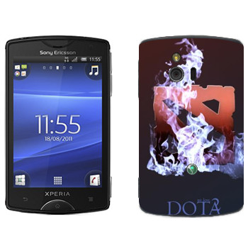   «We love Dota 2»   Sony Ericsson ST15i Xperia Mini