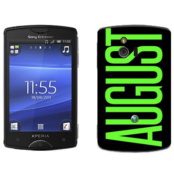   «August»   Sony Ericsson ST15i Xperia Mini