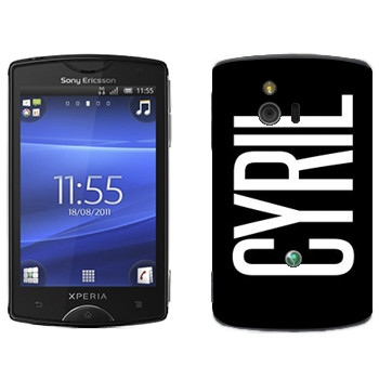   «Cyril»   Sony Ericsson ST15i Xperia Mini