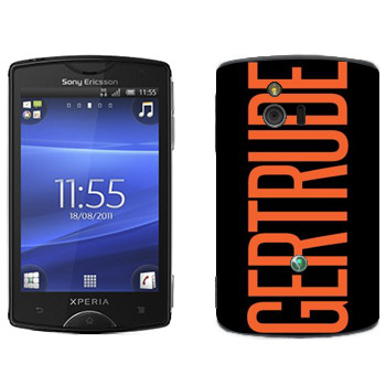   «Gertrude»   Sony Ericsson ST15i Xperia Mini