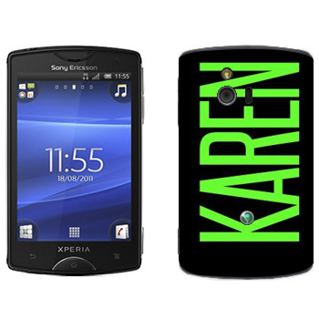   «Karen»   Sony Ericsson ST15i Xperia Mini