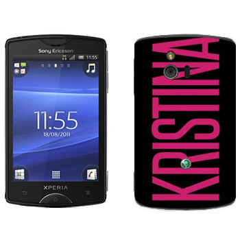   «Kristina»   Sony Ericsson ST15i Xperia Mini
