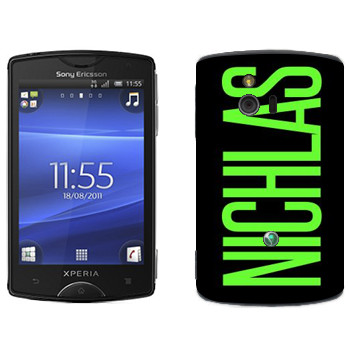   «Nichlas»   Sony Ericsson ST15i Xperia Mini