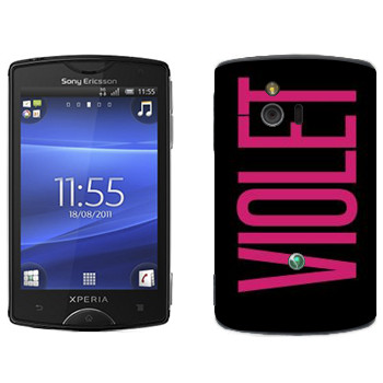   «Violet»   Sony Ericsson ST15i Xperia Mini