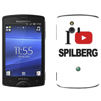   «I love Spilberg»   Sony Ericsson ST15i Xperia Mini