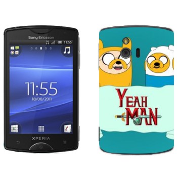   «   - Adventure Time»   Sony Ericsson ST15i Xperia Mini