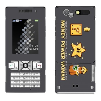   «Super Mario : Money, power, woman»   Sony Ericsson T700