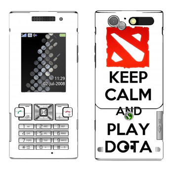   «Keep calm and Play DOTA»   Sony Ericsson T700