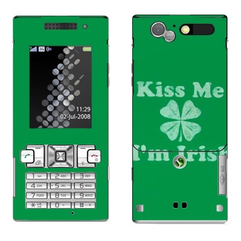   «Kiss me - I'm Irish»   Sony Ericsson T700