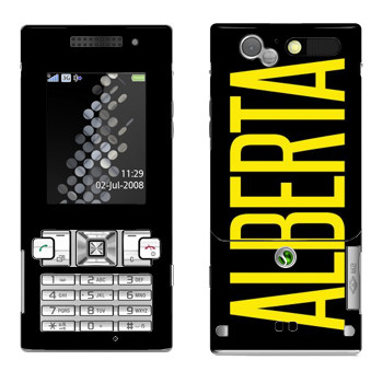   «Alberta»   Sony Ericsson T700