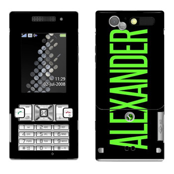   «Alexander»   Sony Ericsson T700