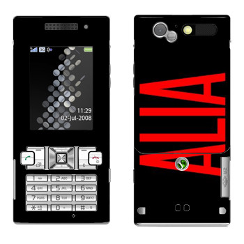   «Alia»   Sony Ericsson T700