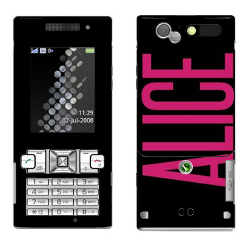   «Alice»   Sony Ericsson T700
