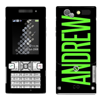   «Andrew»   Sony Ericsson T700