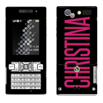   «Christina»   Sony Ericsson T700