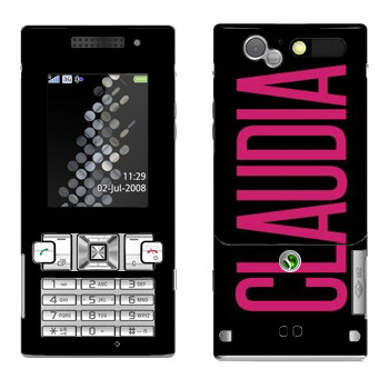   «Claudia»   Sony Ericsson T700