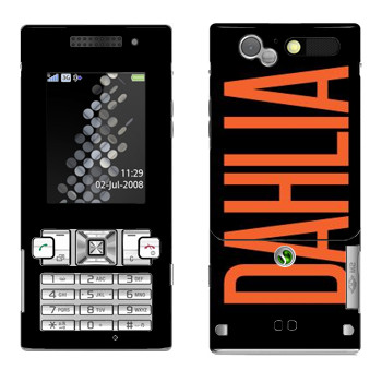   «Dahlia»   Sony Ericsson T700