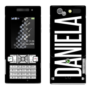   «Daniela»   Sony Ericsson T700