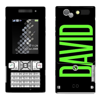   «David»   Sony Ericsson T700