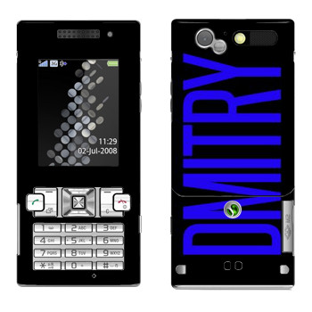   «Dmitry»   Sony Ericsson T700