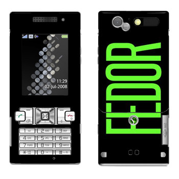   «Fedor»   Sony Ericsson T700