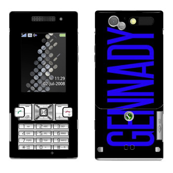   «Gennady»   Sony Ericsson T700