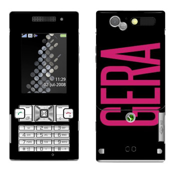   «Gera»   Sony Ericsson T700