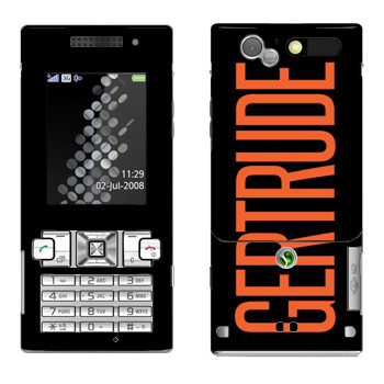   «Gertrude»   Sony Ericsson T700