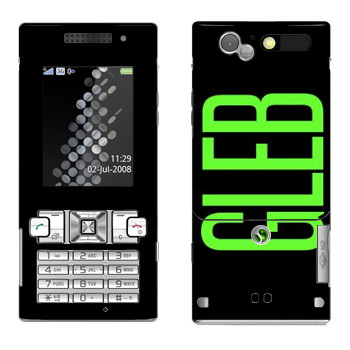   «Gleb»   Sony Ericsson T700