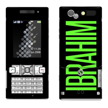   «Ibrahim»   Sony Ericsson T700