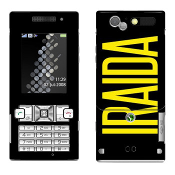   «Iraida»   Sony Ericsson T700