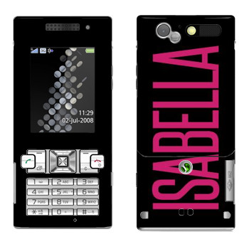   «Isabella»   Sony Ericsson T700