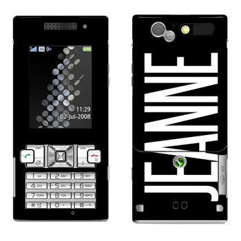   «Jeanne»   Sony Ericsson T700