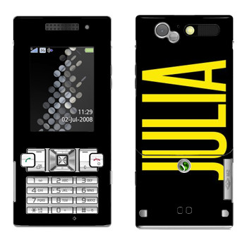   «Julia»   Sony Ericsson T700