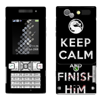  «Keep calm and Finish him Mortal Kombat»   Sony Ericsson T700