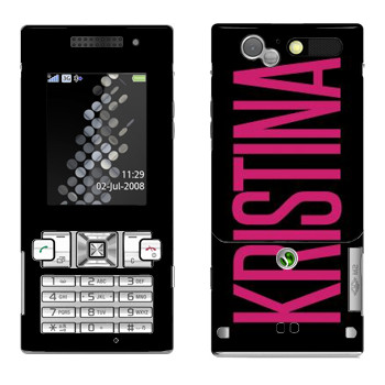   «Kristina»   Sony Ericsson T700