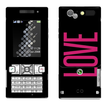   «Love»   Sony Ericsson T700