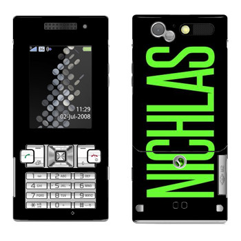   «Nichlas»   Sony Ericsson T700