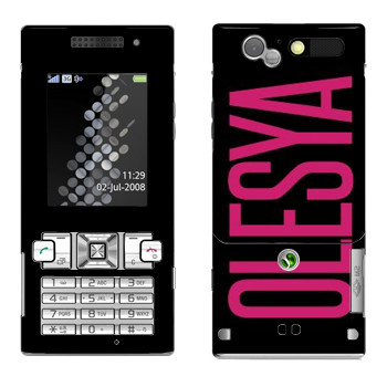   «Olesya»   Sony Ericsson T700