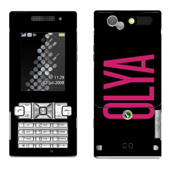   «Olya»   Sony Ericsson T700