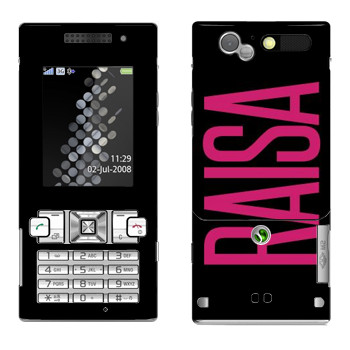   «Raisa»   Sony Ericsson T700
