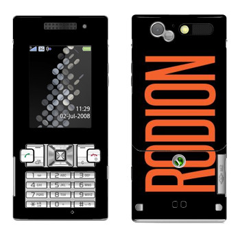   «Rodion»   Sony Ericsson T700
