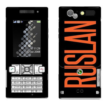   «Ruslan»   Sony Ericsson T700
