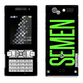   «Semen»   Sony Ericsson T700